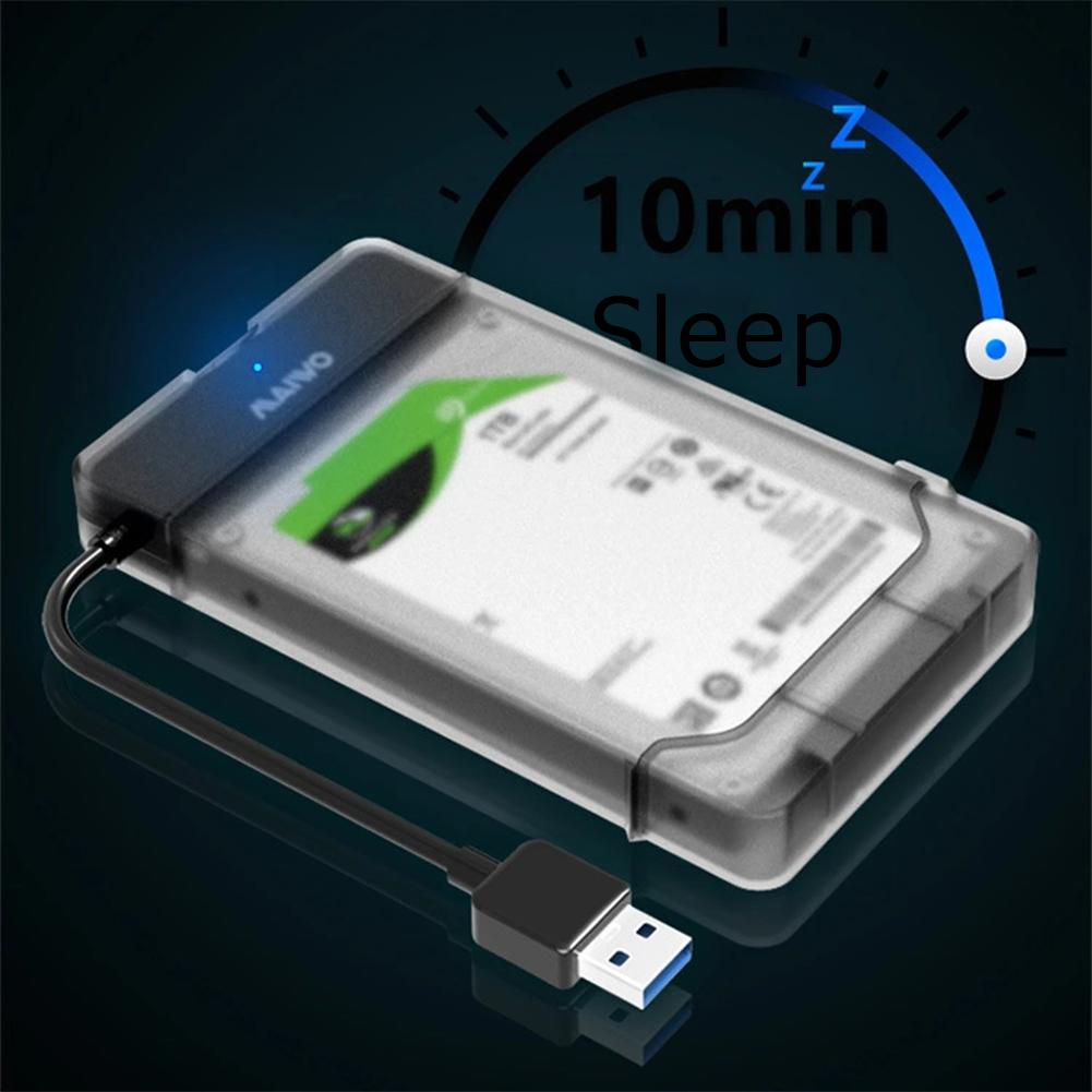 MAIWO Hard Disk Drive Enclosure Case K104 2.5 inch USB 3.0 SATA HDD Box 3TB Mobile Enclosure Case Box for Windows Mac OS Linux