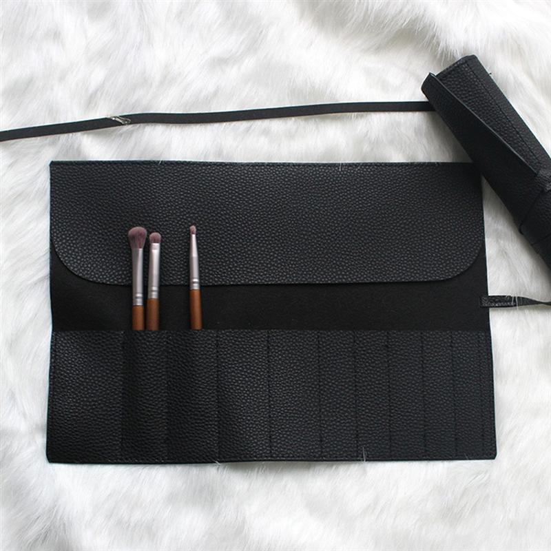 Make-Up Kwasten Opbergtas 10 Stuks Cosmetische Penselen Opslag Pouch Portable Make-Up Borstel Organizer Houder Vrouwen Make-Up Tool