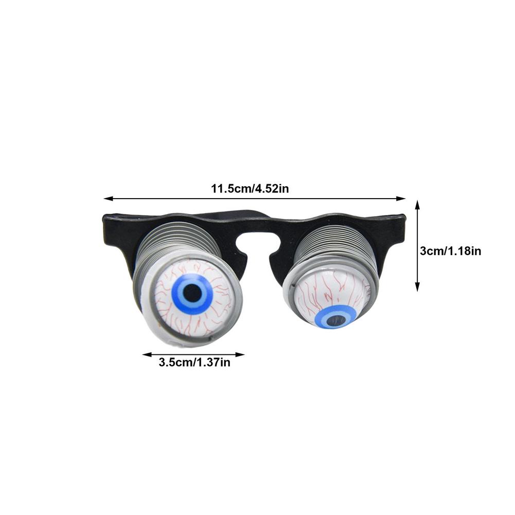 Pop Out Ogen Bril Droopy Ogen Lente Bril Halloween Kostuum Party Joke