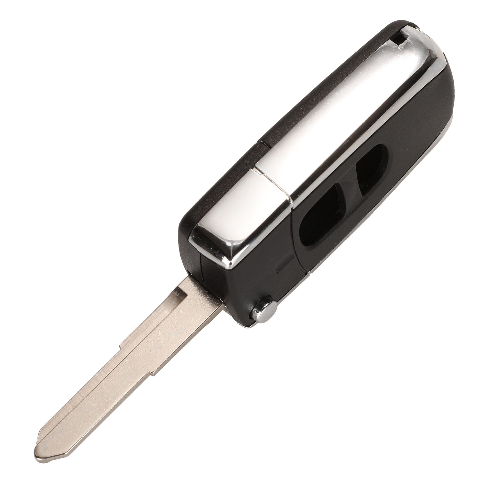 Bilchave 2 Buttons Modified Car Key Shell Cover Fob For Mazda 2 3 6 323 626 Folding Key Case Replacement