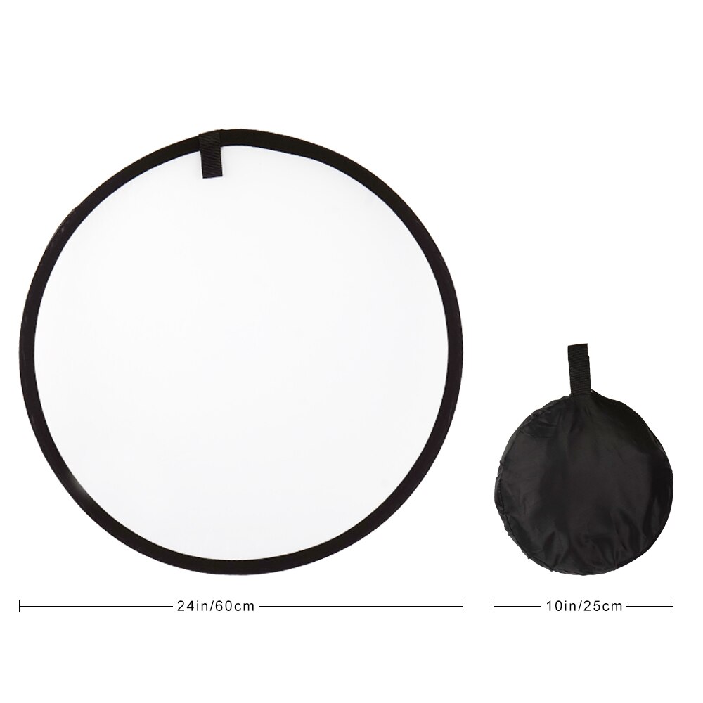 Sammenleggbare 5- i -1 fotoreflektor multidisc lysreflektorer for belysning