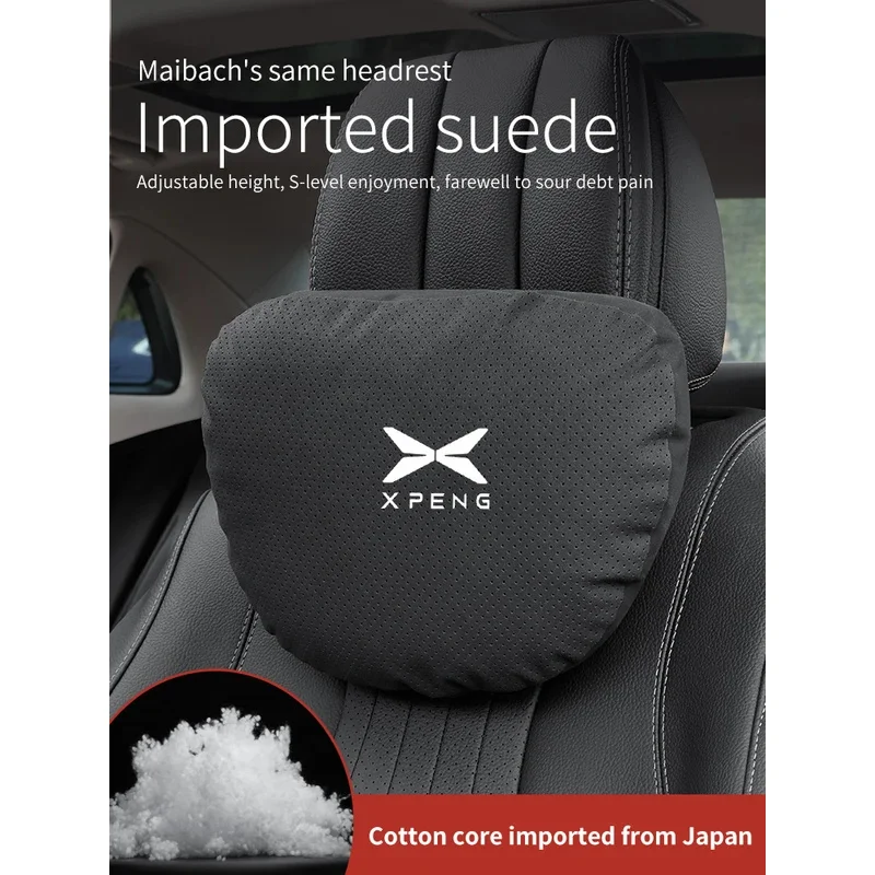 Xpeng P5 P7 g3 g6 G9 X9 N5 F57 bêta appui-tête de voiture support de cou siège coussin lombaire respirant doux oreiller de cou accessoires automobiles