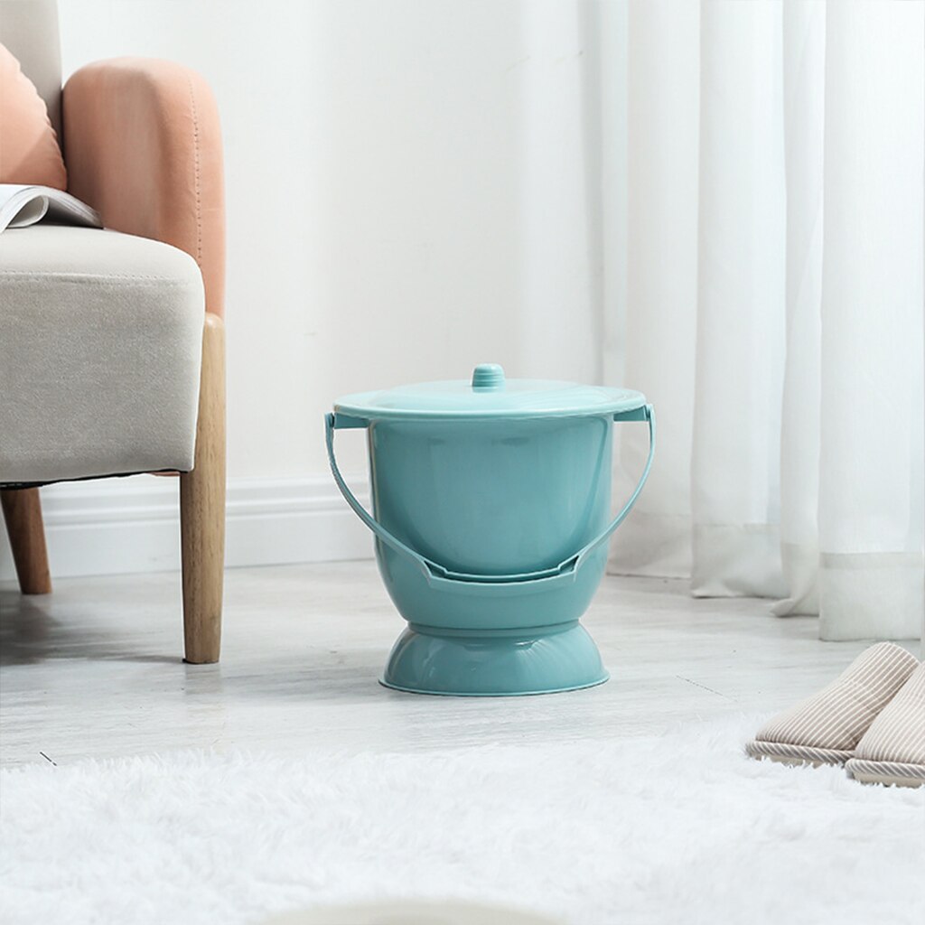 Mini Pot à uriner avec couvercle, portable, anti-éclaboussures, pour chambre à coucher, pour enfant, adulte, femme enceinte