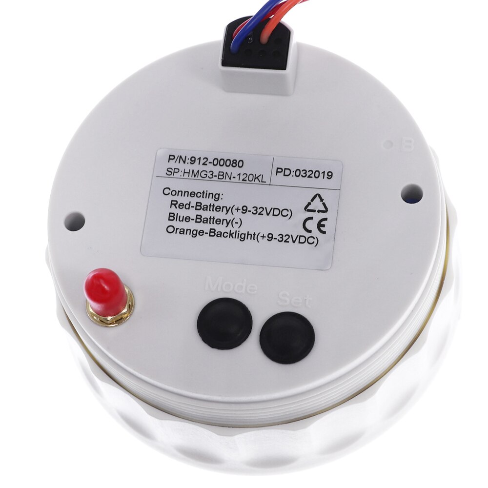 85 Mm Auto Marine Boot Digitale Snelheidsmeter Met 7 Kleuren Achtergrondverlichting Gps Speed Gauge 120kmh 200kmh Fit 9 ~ 32V