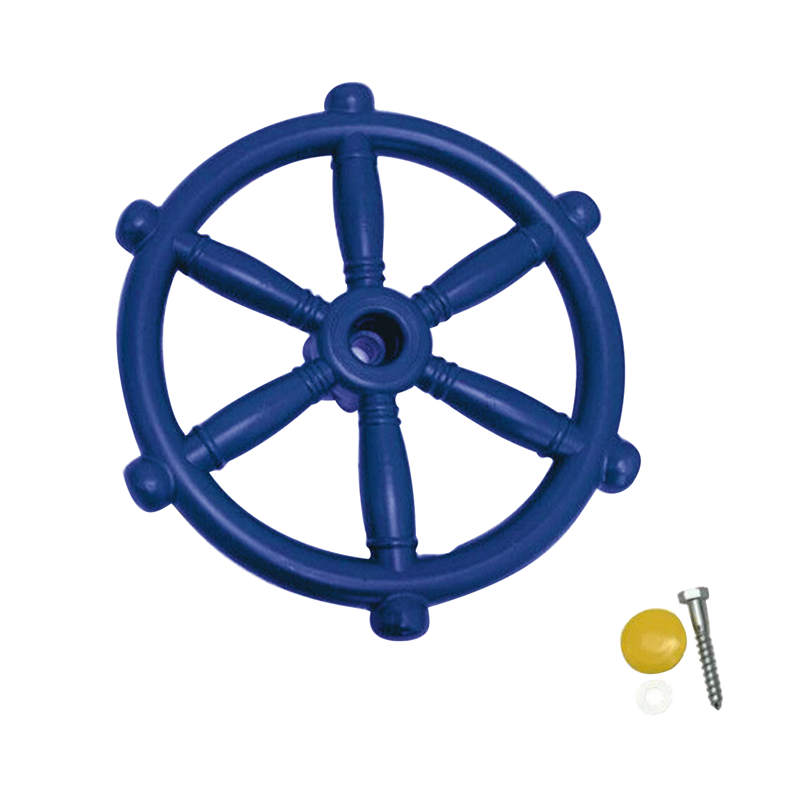 Aire de jeux en plein air pour enfants, jouet pour enfants, bateau Pirate, roue, balançoire, accessoire de gymnastique, Jungle, lisse: Bleu