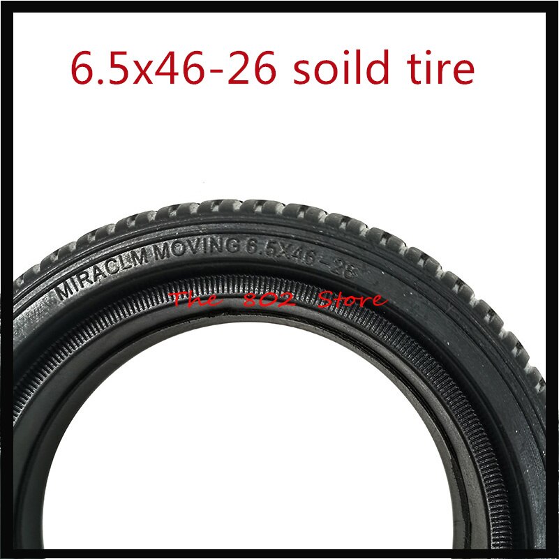 Super 6.5 inch solid wheel with a plastic hub/rim for Electric Scooter Smart Folding Electric Longboard Hoverboard