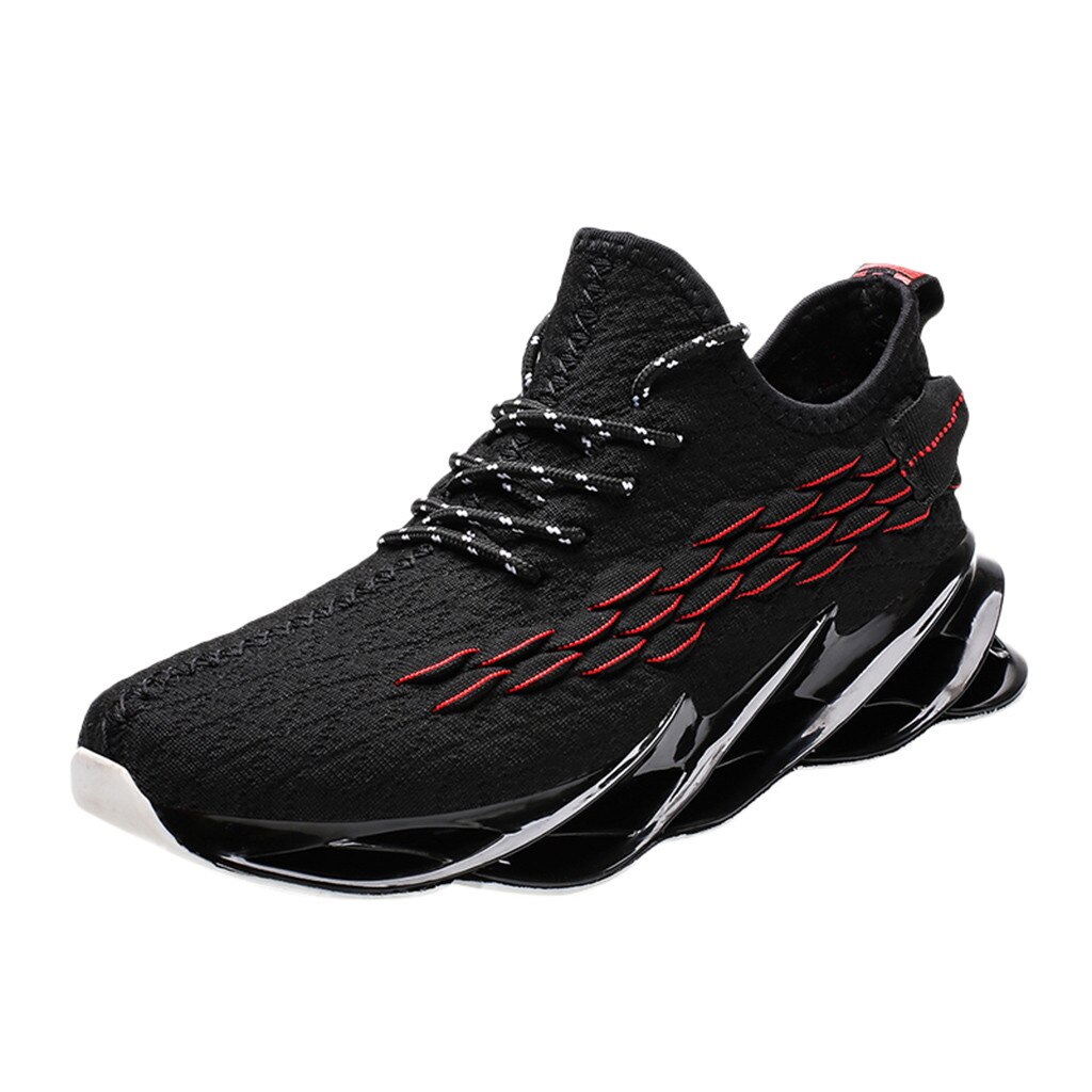 Autumn Men Running Shoes For Outdoor Comfortable Men Trianers Sneakers Men Sport Shoes Air Cushion Lightweight shoes#g4: Black / 42