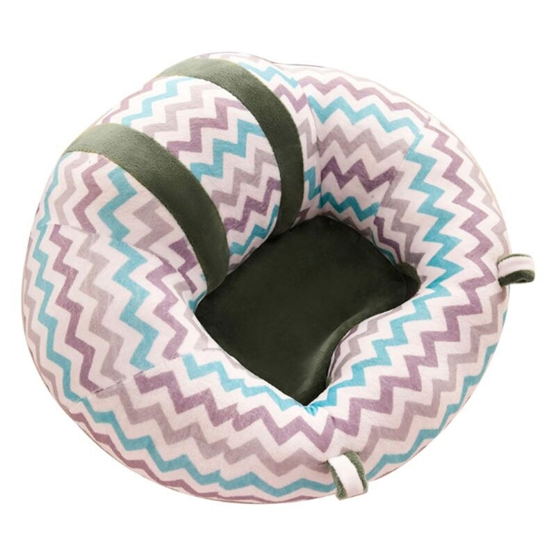 bebé niño apoyo suave asiento sentado cojín para silla o sofá almohada de felpa bolsa de frijol sofá de aprendizaje que juguete: 4
