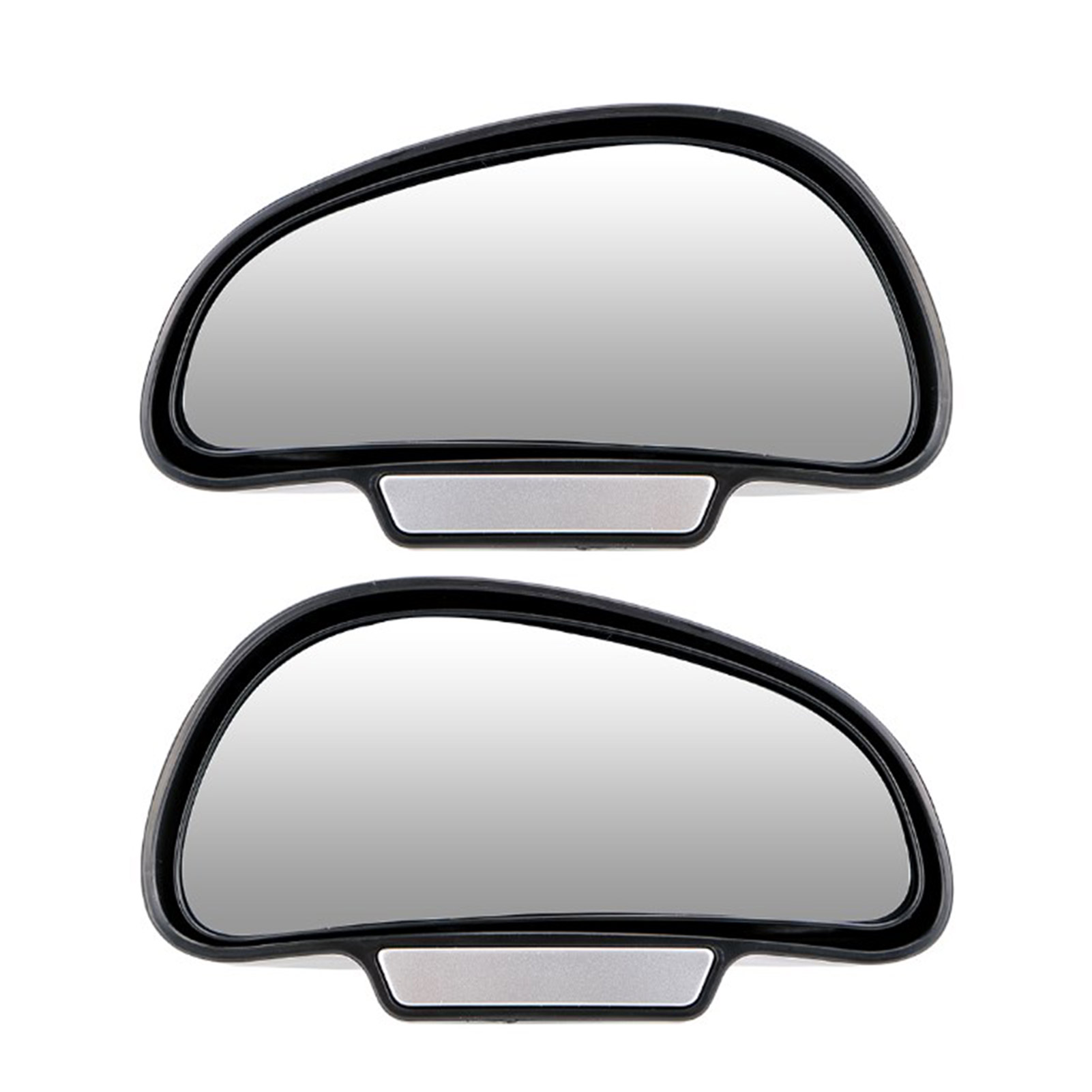 Car Blind Spot Mirror 360-degree Adjustable Blindspot Mirror Side Mirror Rearview Auxiliary Mirror Driving Safety For Cars SUVs: black