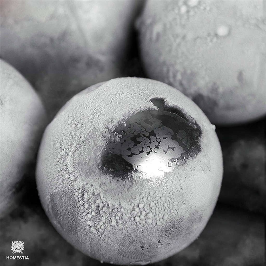 Round Stainless Steel Ice Cubes Reusable Wine Whiskey Beverage Metal Chilling Stones with Whisky Keep Cold Ice Tartar