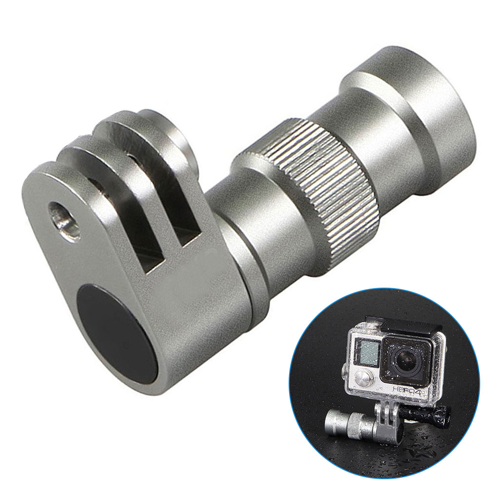 Tragbare Sport Fotografie Feste Halterung Zubehör Kamera Montieren Stecker Stehen Stativ Fahrrad Achse Halfter Rad Hub Für GoPro