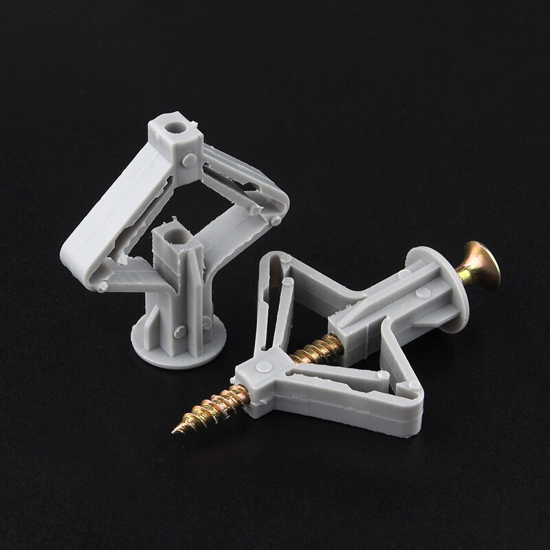 50pz Cartongesso Tasselli e Viti Cartongesso Parete Vuota Ancore pesante-dovere Cavicchi con Vite