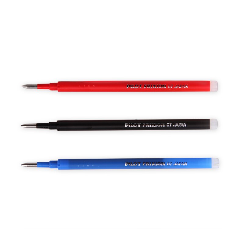 Pilot sletbare pen refills farvede sletbare gel penne refill kuglepen refills skole papirvarer kontorartikler 0.7 bls -fr7
