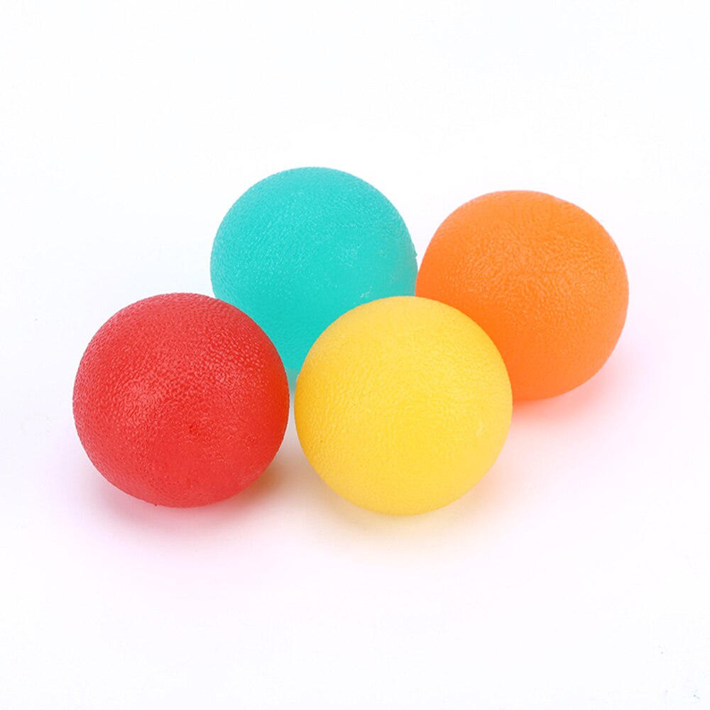 Egg Shaped Hand Exercise Balls Silicone Hand Finger Sports Massage Squeeze Stress Relief Toy for Hand Strengthening Therapy