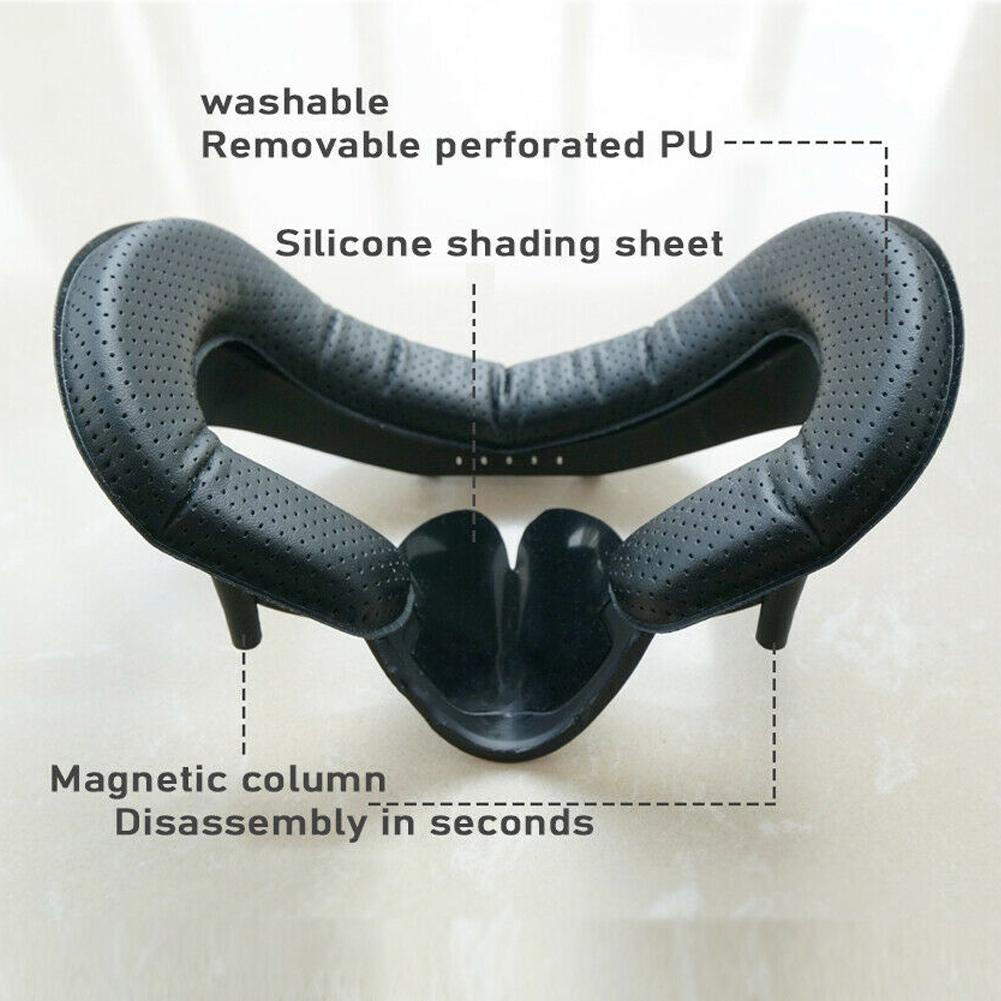 For HP Reverb G2 mask Interface Bracket For Valve Foam Leather Anti-Leakage Cover Face Nose Pad PU With Index Sweat- D7K8