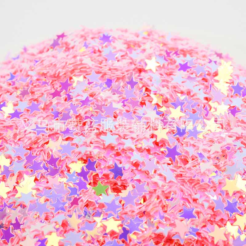 4mm vijfpuntige ster nagellak sequin crystal modder DIY handgemaakte materiaal glitter oogmake-up patch glitter bruiloft party gooi: 0470