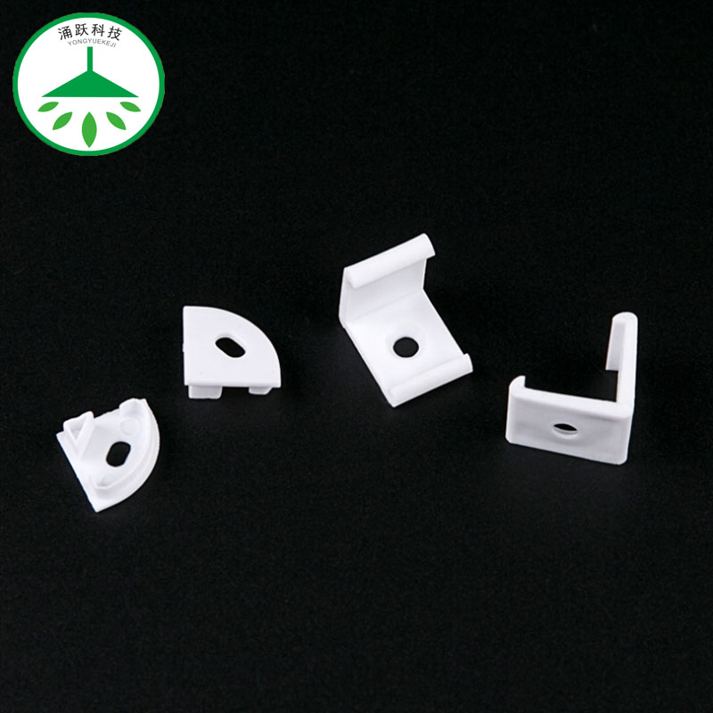 2 stk/parti 0.5m lang aluminiumskanal ledet-lampe med hard lampelist aluminiumslegering lampe rillelist lampeskap bordlampeskall