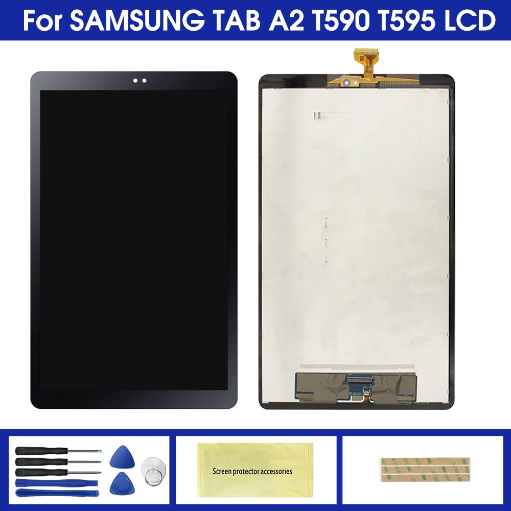 Voor Samsung Galaxy Tab A2 T590 T595 SM-T595 SM-T590 Lcd Display Panel Monitor Touch Screen Volledige Vergadering Vervanging