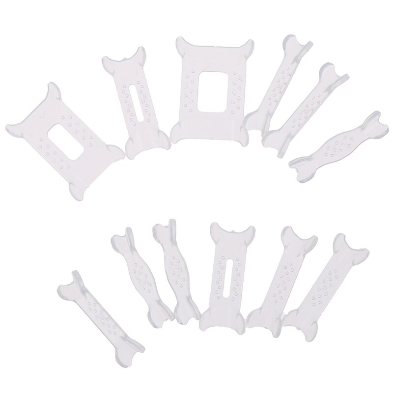 12 stuks/set onzichtbare ringmaatversteller voor losse ringmaatverkleiner afstandsringbeschermer