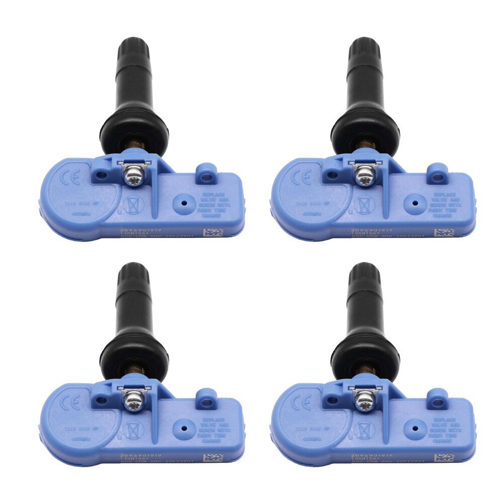 Tpms til opel adam corsa e corsa van 13581562 til vauxhall adam corsa sensorer dæktryk: (4 stk )13581562 tpms