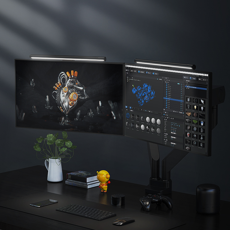 Xiaomi Mijia – lampe de bureau suspendue avec télécommande sans fil, barre lumineuse pour écran, Protection des yeux, moniteur d&#39;ordinateur