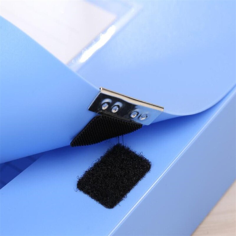 A4 Plastic Personnel Special PP File Box Back Width 2/3 Inch Information Box ertificate Invoice Data Box Office Supplies