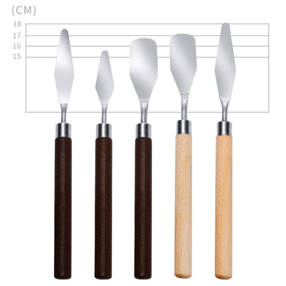 Spatula Oil Painting Stainless Steel Color Mixing Flexible Blade Art Supplies Palette Artist Student Scraper