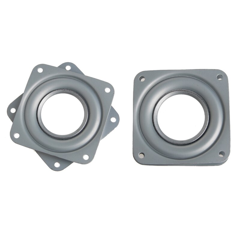 Plato giratorio de rodamiento cuadrado Lazy, plataforma giratoria de 3 &quot;/4&quot;/6 &quot;para TV, herramienta de escritorio,