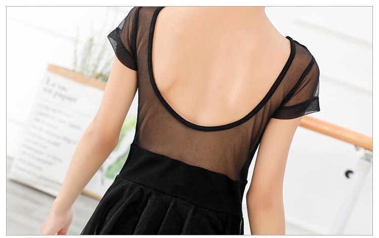 Robe de danse de Ballet pour filles, vêtements de danse pour enfants, justaucorps,