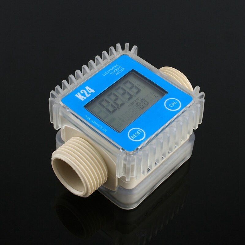 1 Pcs K24 Lcd Turbine Digital Fuel Flow Meter Veel... – Grandado