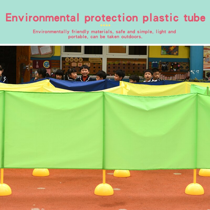 Kinder Outdoor Aktivitäten Spielzeug Bunte Labyrinth Kinder Team spiele Spaß Labyrinth Array Sensorischen Training Ausrüstung Gruppe Spiel Spielzeug