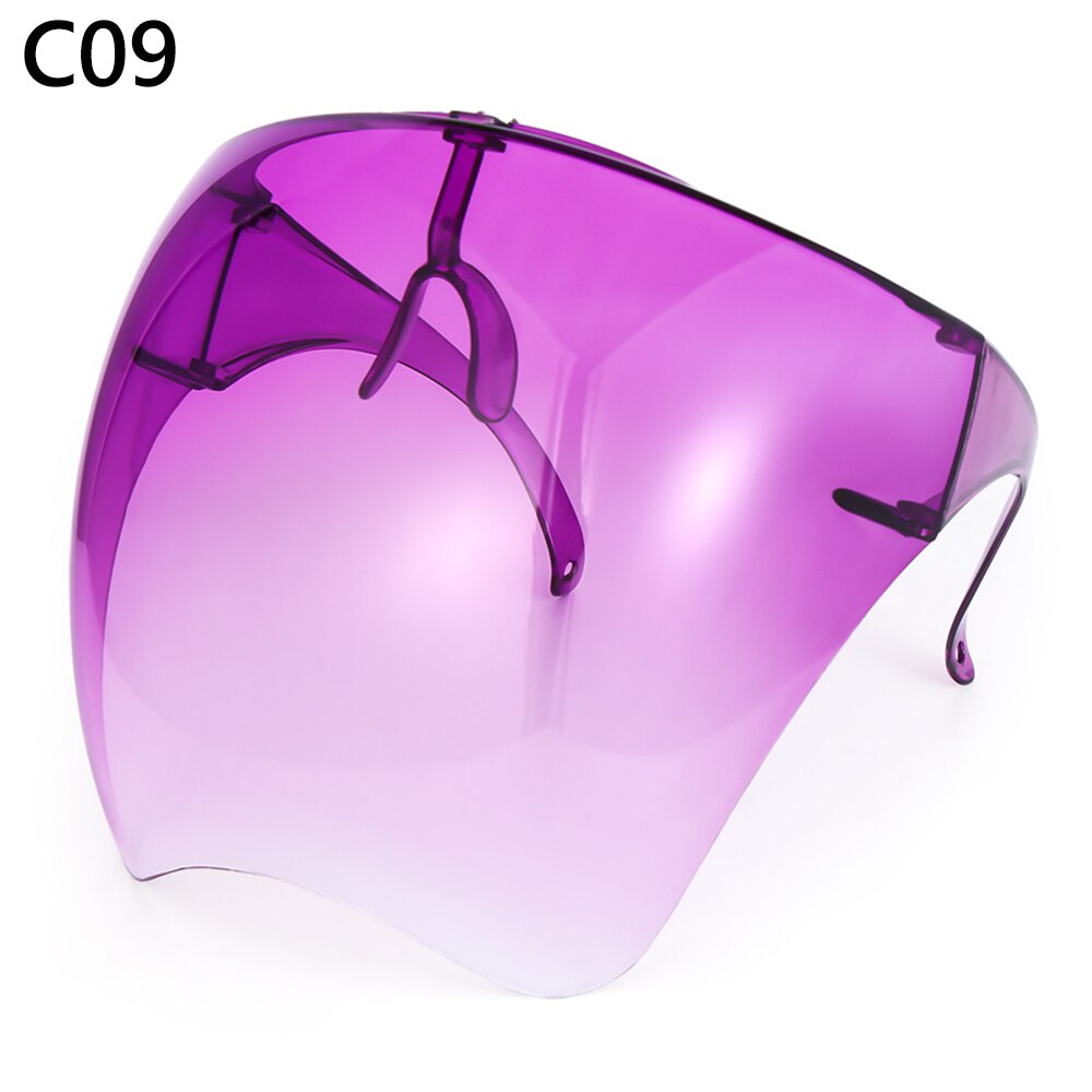 Rijden Veiligheidsbril Anti-Fog Bril Uv Beschermende Zonnebril Visor Full Face Cover Dagelijks Entertainment Eyewear: 9
