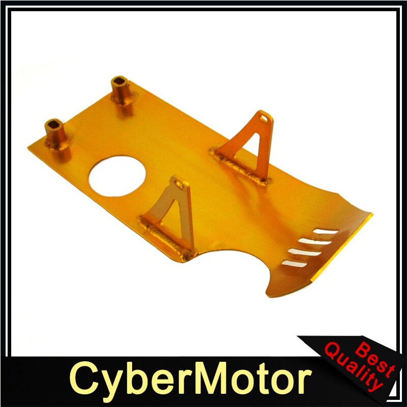Aluminum Engine Skid Plate For Dirt Pit Bike XR50 CRF50 50cc 70cc 90cc 110cc 125cc 140cc Lifan YX SSR YCF GPX SDG