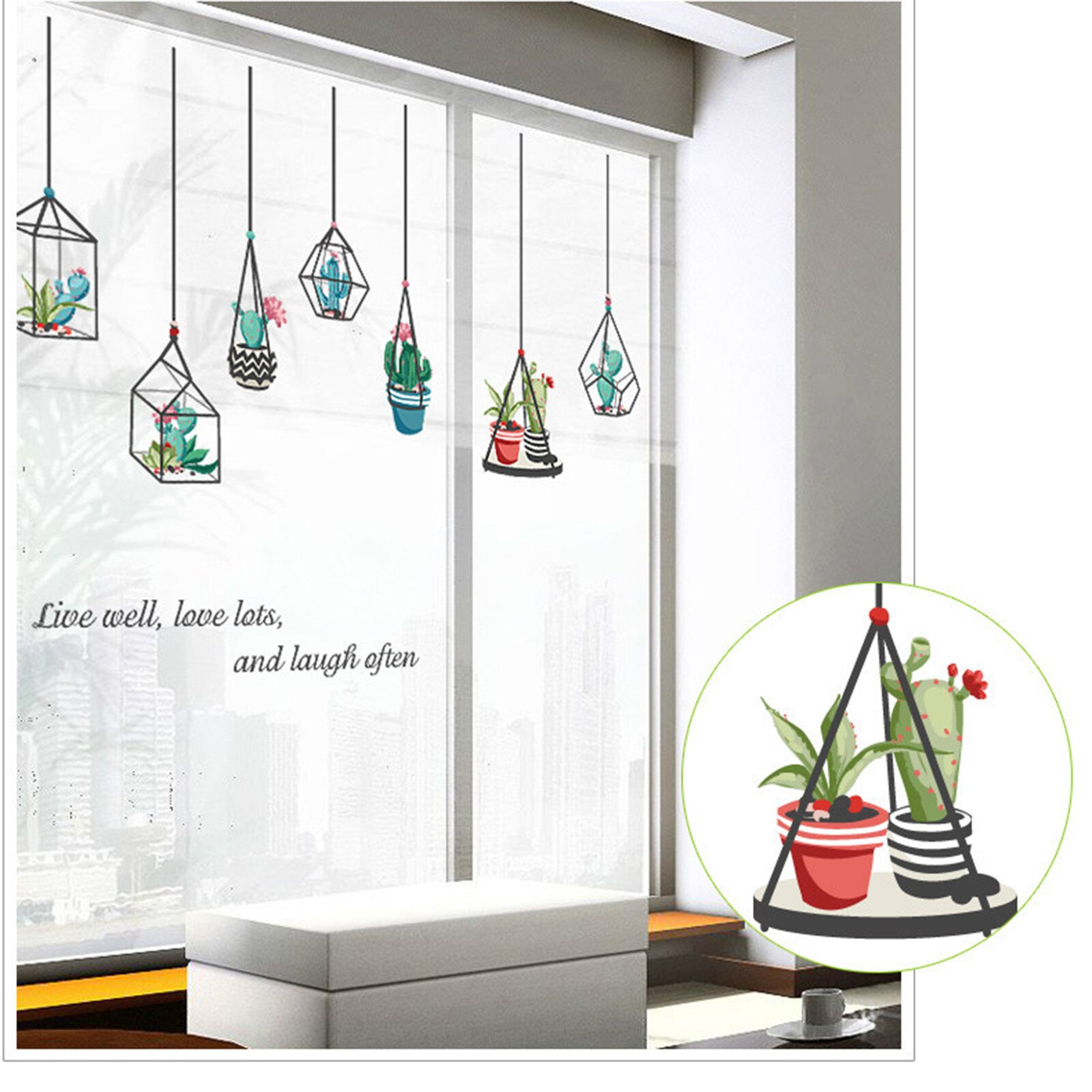 3# 3d Wall Sticker Home Living Room Wall Decoration Mural Art Decals Background Decor Moon Stickers Adornment Wall Is Stuck