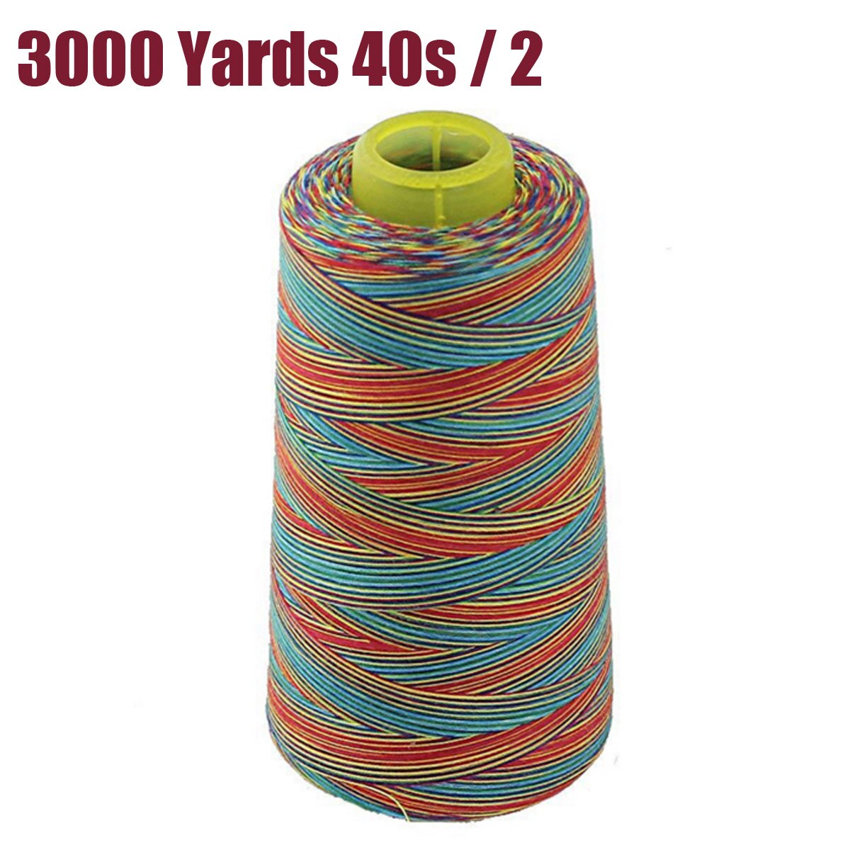 Spool Of Jeans 40S/2 Sewing Threads Polyester Cotton Thread Craft Patch Machine Embroidery Thread
