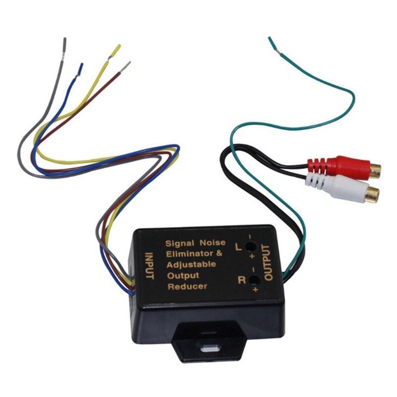 Car Amplifier Bass High Frequency to Low Frequency Converter RCA Level Control