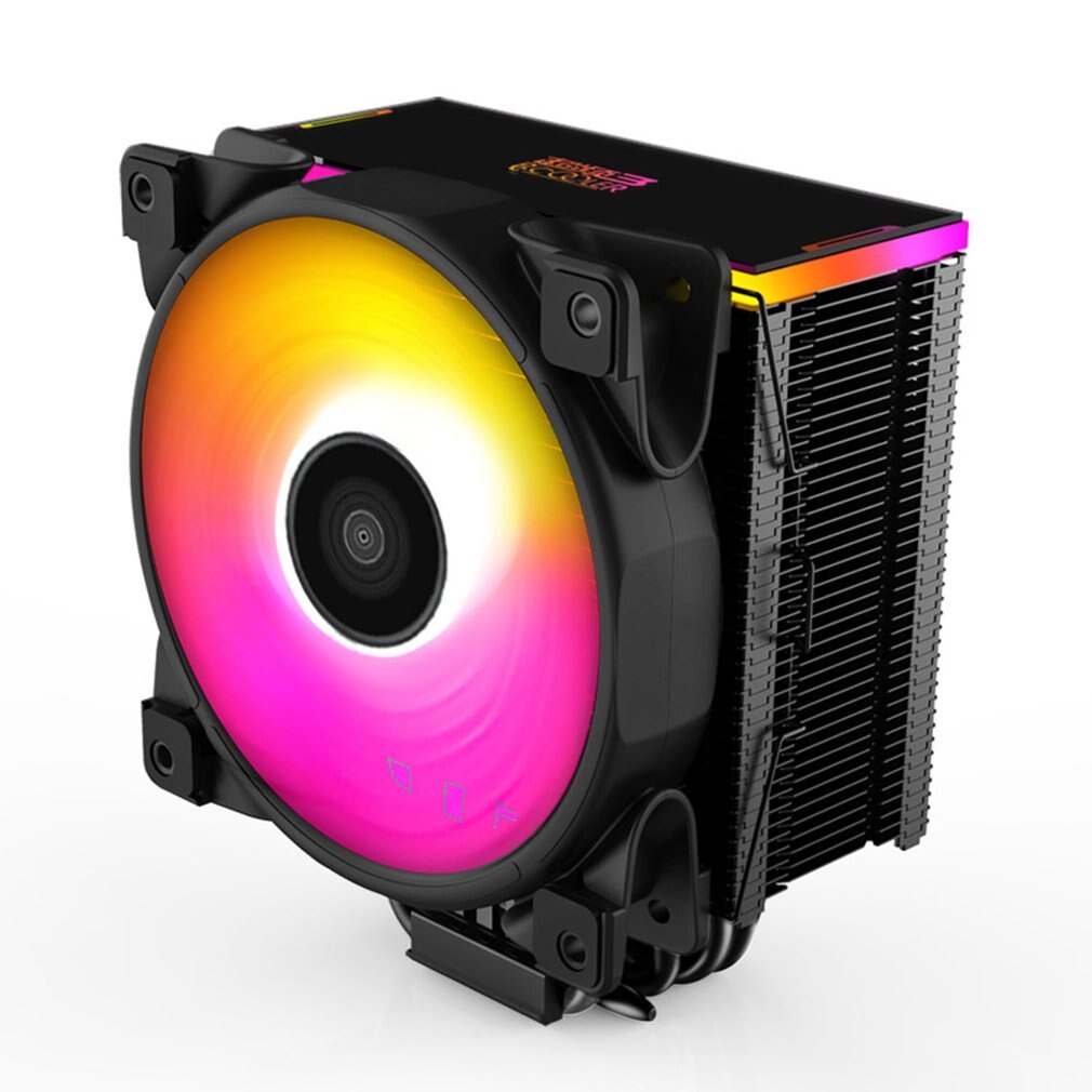 Cr1200 rgb fall stationär dator chassi vattenfläkt färgglad pc dator kylfläkt kylfläktcpu kylfläkt