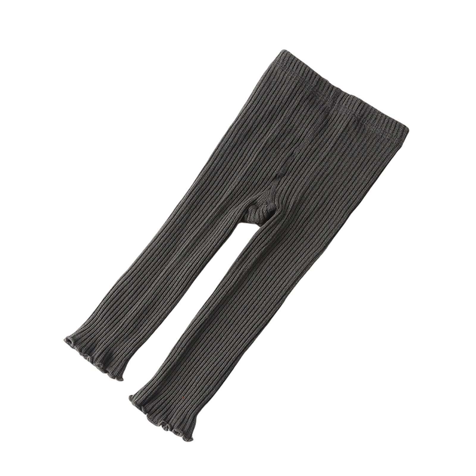6M-4Years Baby Toddler Leggings Kids Boys Girls Cotton Warm Pantyhose Socks Stockings Tights: Dark Grey / 6-12 m