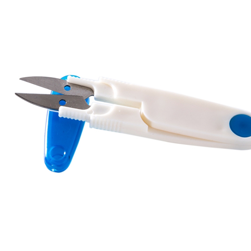 Sewing Accessories Tailor Scissors Cross Stitch Snips DIY Scissors With Cover For Thrum Thread Fish Line Cutter Trimmer Tools