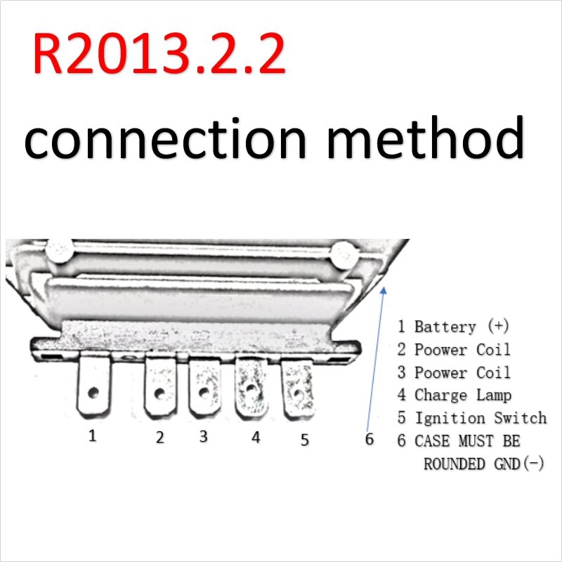 AM101406 Replacement Voltage Regulator For John Deere Tractors & Yanmar Diesel Engines Lawn Tractor Electrical Components - Foto 2