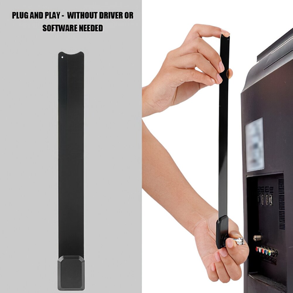 HD TV Box Digital TV Antenna Signal Enhancement Antenna Receiver Slim Indoor Antenna Antenna for TV Home Indoor