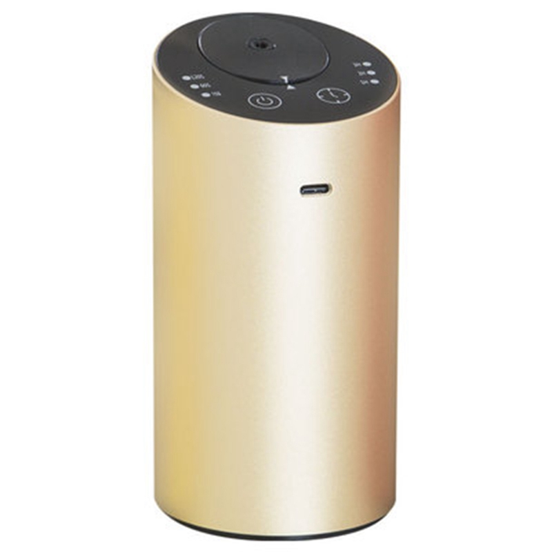 Essentiële Olie Diffuser Auto Luchtverfrisser Aroma Waterloze Usb Auto Aromatherapie Vernevelaar Oplaadbare Voor Thuis Yoga: LANG-KILN Rood