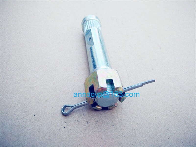 CVP 3/4" Greasable Bolts with Grease Nipples, Nyloc Nuts and Split Pins,tandem rocker roller spring trailer axle parts