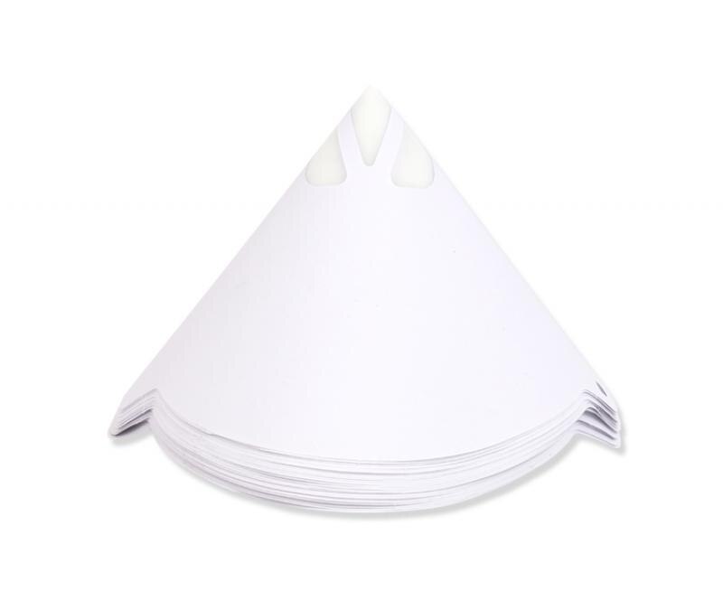Filtros para pintura de papel, coladores cónicos, filtro de malla, colador de cono, 50 unidades/set de papel para pintar, embudo