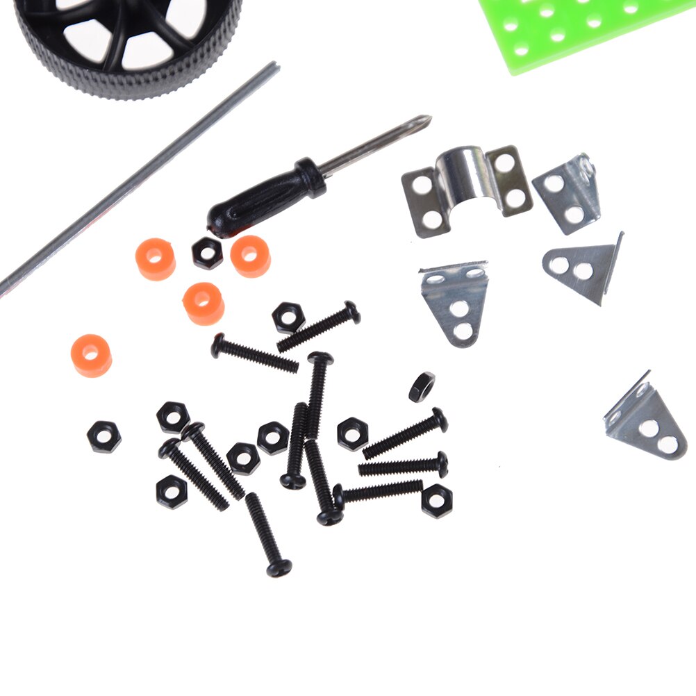 Diy Car Kit Mini Grappige Kinderen Educatief Gadget Hobby Zonne-energie Speelgoed