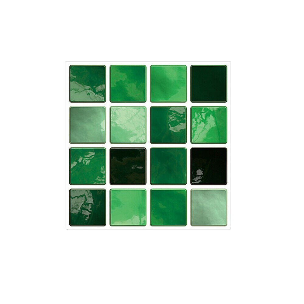 30 Pcs Waterdichte Zelfklevende Behang Stickers Schil En Stok Backsplash Keuken Badkamer Heatproof Mozaïek Vinyl Stickers: MSC065