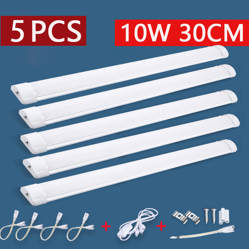 Luces Led para armario de cocina, iluminación Led para armario, 5W, 10W, 20W, lámpara de pared de tubo para habitación, armario, cocina, hogar, 220V