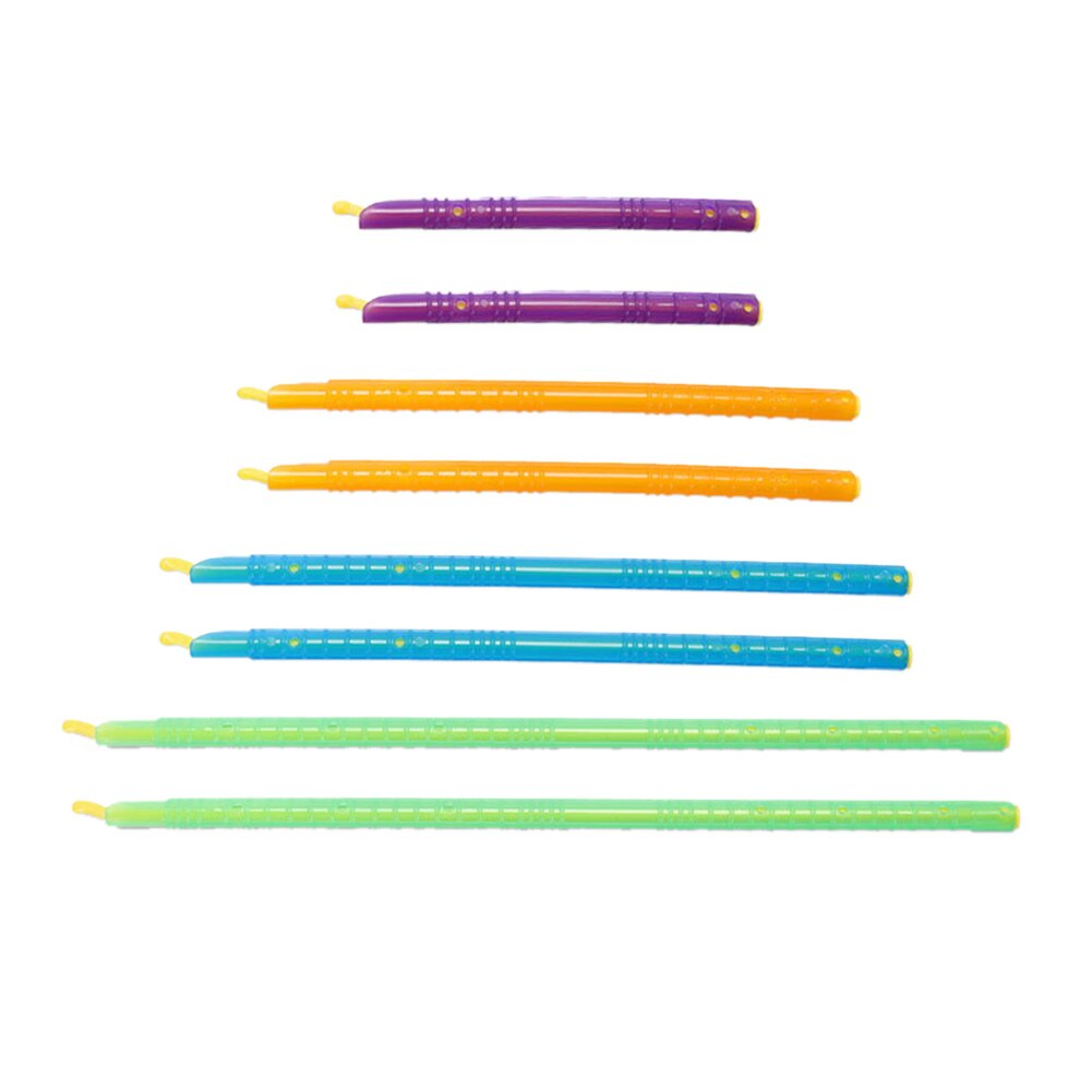 8 Stuks Plastic Zak Sealer Stick Voedsel Zak Afdichting Clip Verse Slot Stok Huishouden Keuken Storage Klem Refrigeration Tool