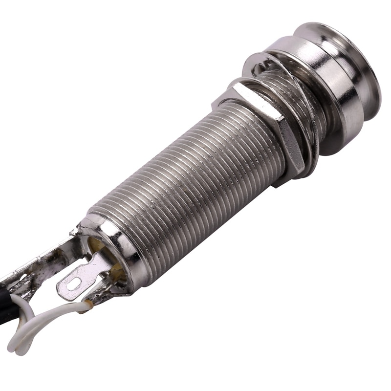 21-INCHES Wire Length 1/4 Inch Output Jack 2 In 1 Piezo Pickup Disc Transducer for Guitar Violin Ukulele Mandolin Banjo Cello(wi