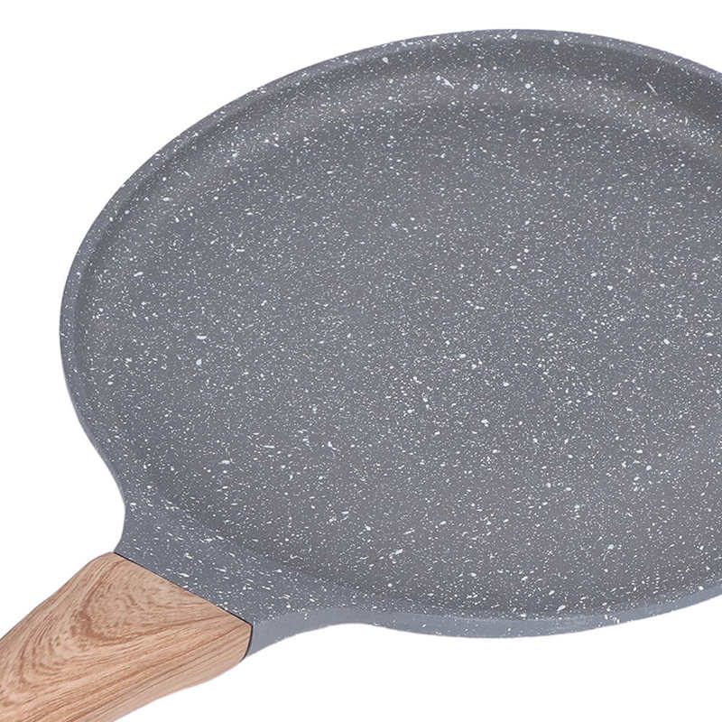 Frying Pan Flat Bottomed Non Stick Cooking Pan for Restaurant